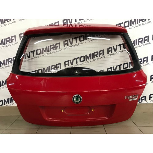 Крышка багажника не комплектная (цвет 8151) Skoda Fabia 2 HB 2007-2014 5J6827025C